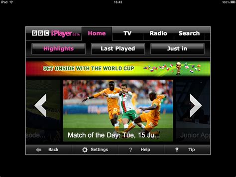 bbc iplayer live football